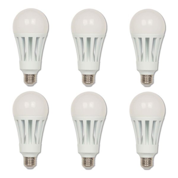 Westinghouse Bulb LED 29W 120-177V A23 Omni 5000K Day-Light E26 Med Bs, 6PK 5171020